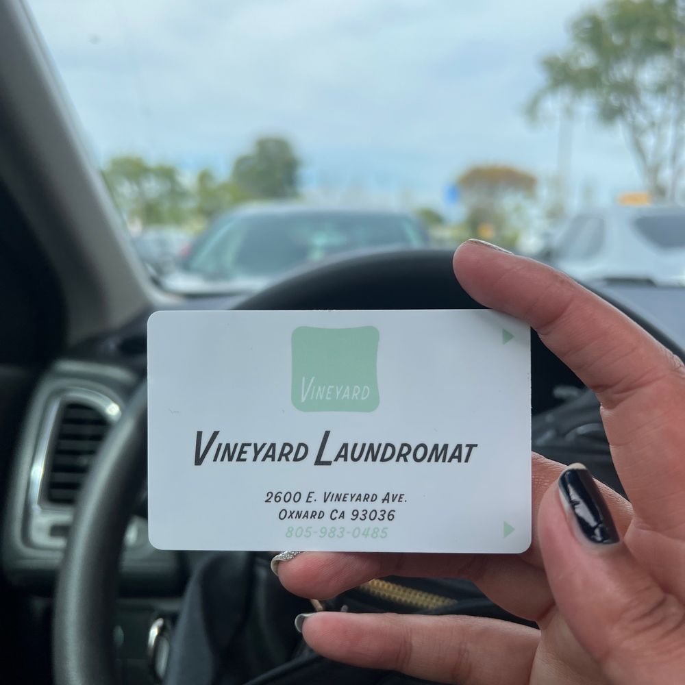 Very cute laundromat card