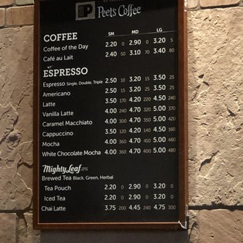 Peet's Coffee - The menu - Coffee & Tea Near Me - Broomfield, Colorado