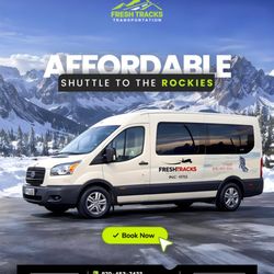 Fresh Tracks Transportation - Affordable Denver to Colorado mountain shuttle service. Travel comfortably with Fresh Tracks Transportation -- book your seat today.