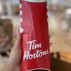 Tim Hortons - Burrito (bacon and add sausage because I'm extra)
