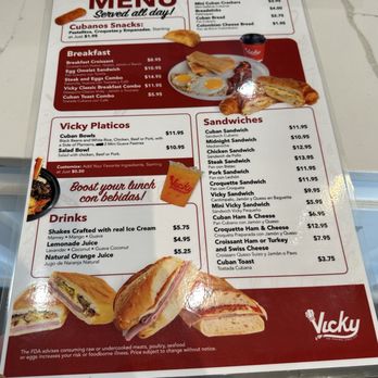 Vicky Bakery - Menú - Bakeries Near Me - Orlando, Florida