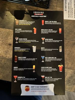 Menu photo 7 Shakers Good Eats & Ale Indianapolis, IN Menu photo 7 Shakers Good Eats & Ale Indianapolis, IN