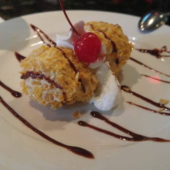 Mandarin Asian Bistro - Deep fried ice cream. Best ive had in Lowell - Sushi Bars Near Me - Lowell, Massachusetts
