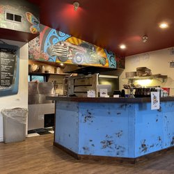 Pickup's Pizza Company - Kitchen and cash counter
