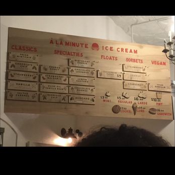 à la minute - Menu - Ice Cream & Frozen Yogurt Near Me - Redlands, California à la minute - Menu - Ice Cream & Frozen Yogurt Near Me - Redlands, California