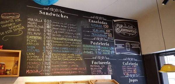 Menu photo 2 All Saints Cafe Buenos Aires, C Menu photo 2 All Saints Cafe Buenos Aires, C