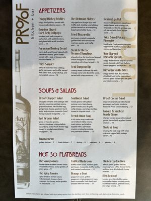 Menu photo 3 Proof Kitchen and Bar Manassas, VA Menu photo 3 Proof Kitchen and Bar Manassas, VA