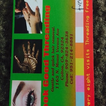 Look Good Threading - Threading Services Near Me - Colton, California Look Good Threading - Threading Services Near Me - Colton, California