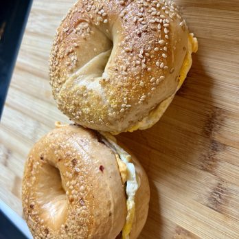 New Garden Bagel - SEC on Tomato Basil and Sesame - Bagels Near Me - Greensboro, North Carolina New Garden Bagel - SEC on Tomato Basil and Sesame - Bagels Near Me - Greensboro, North Carolina