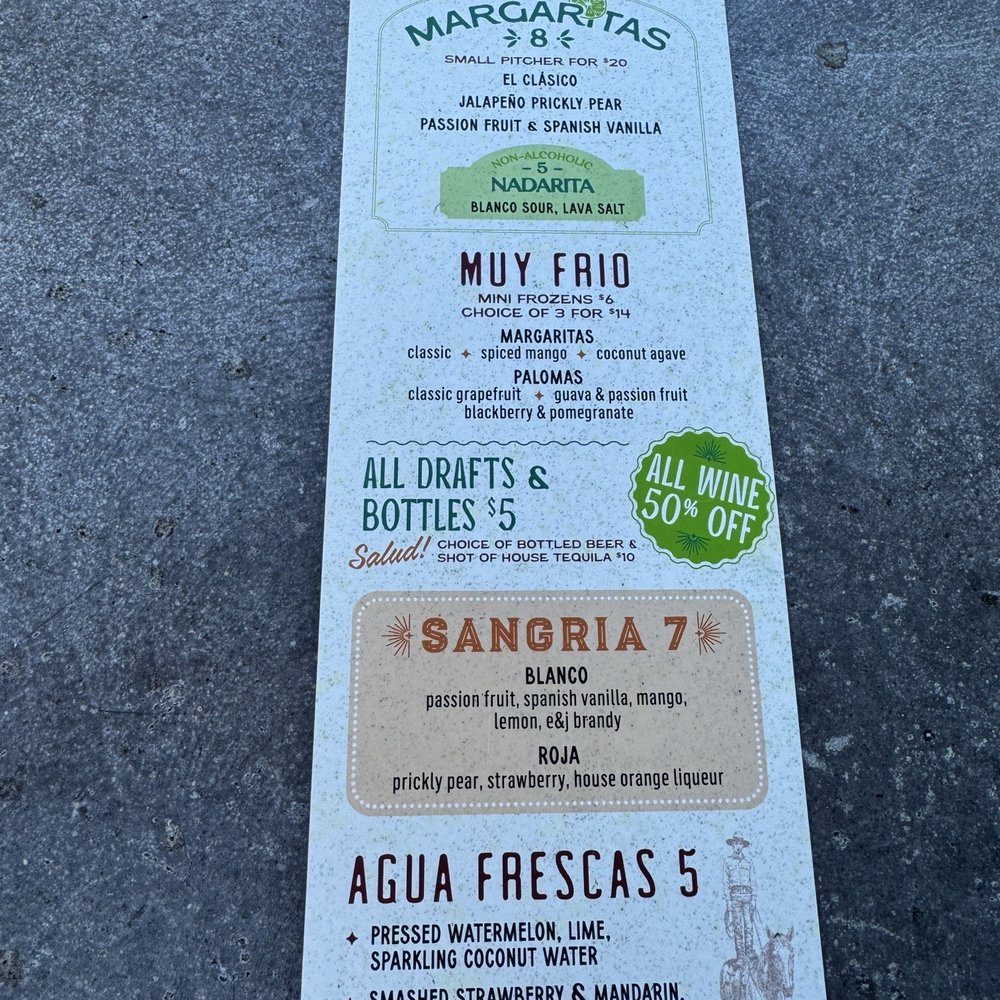 Blanco Cocina + Cantina - Happy Hour (September 2026) - Tacos Near Me - San Diego, California