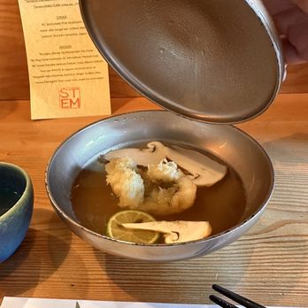 STEM Japanese Eatery - Matsutake Pine Mushroom - Japanese Near Me - Burnaby, British Columbia