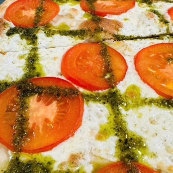 La Riva Pizza & Restaurant - Tomato basil slice - Pizza Near Me - Long Branch, New Jersey La Riva Pizza & Restaurant - Tomato basil slice - Pizza Near Me - Long Branch, New Jersey