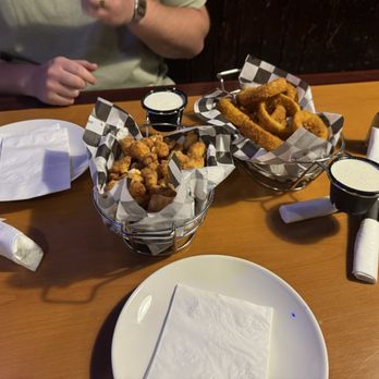 Soho Kitchen and Bar - Cheddar Crisps (cheeseballs) and Big Onion Rings - American Near Me - Sioux City, Iowa Soho Kitchen and Bar - Cheddar Crisps (cheeseballs) and Big Onion Rings - American Near Me - Sioux City, Iowa