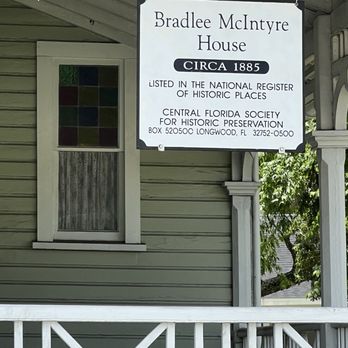 Bradlee-McIntyre House - Landmarks & Historical Buildings Near Me - Longwood, Florida
