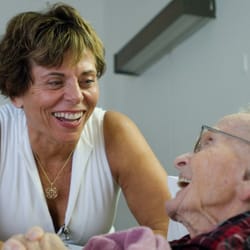 Livingston Memorial Visiting Nurse Association - Hospice nurse with a patient
