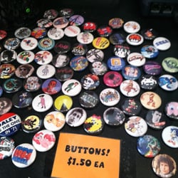 Squeezebox Books & Music - Fun buttons of all sorts.
