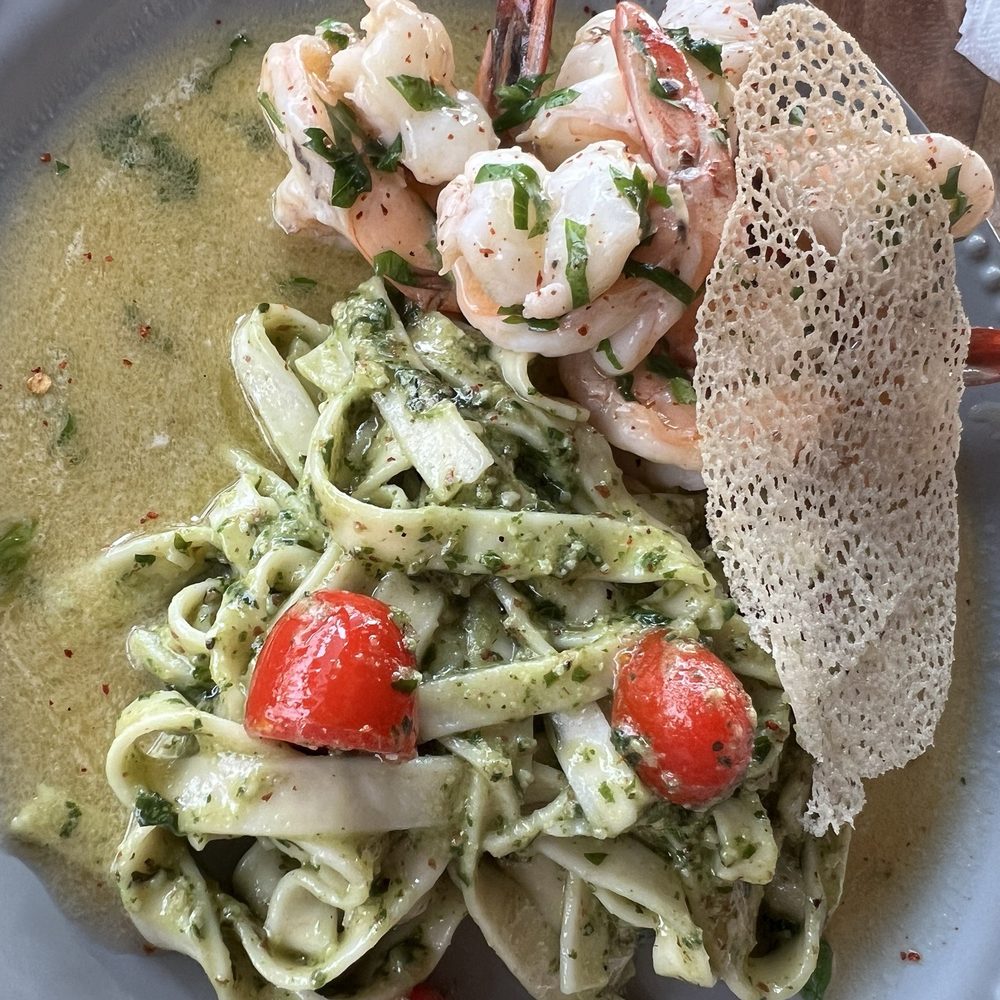 Shrimp scampi. O my.