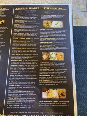 Menu photo 1 El Potro Paola, KS