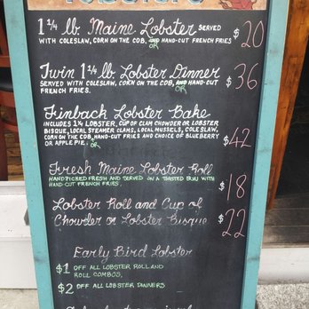 Finback Alehouse - Lobster, Lobster. Lobster! - Gastropubs Near Me - Bar Harbor, Maine Finback Alehouse - Lobster, Lobster. Lobster! - Gastropubs Near Me - Bar Harbor, Maine