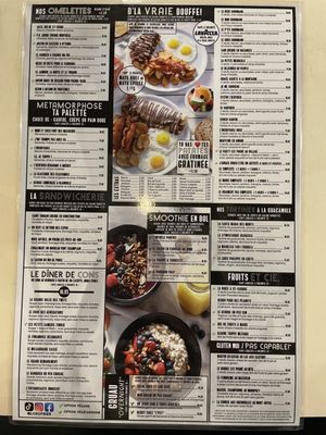 Menu photo 1 L'Oeufrier Montreal, QC Menu photo 1 L'Oeufrier Montreal, QC