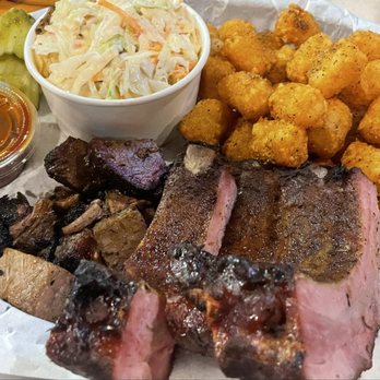 Jazzy B's - Smoked Beef Ribs, Moist Burnt Ends, Cole Slaw + Tator Tots. Spicy BBQ sauce - Food Trucks Near Me - Lee's Summit, Missouri Jazzy B's - Smoked Beef Ribs, Moist Burnt Ends, Cole Slaw + Tator Tots. Spicy BBQ sauce - Food Trucks Near Me - Lee's Summit, Missouri