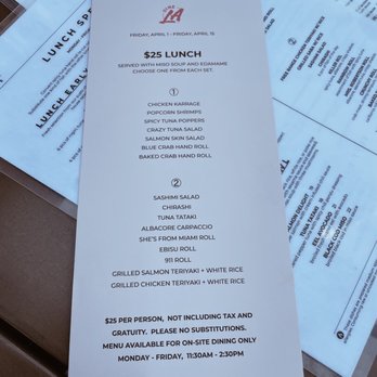 Summer Fish & Rice - Menu - Sushi Bars Near Me - Beverly Hills, California Summer Fish & Rice - Menu - Sushi Bars Near Me - Beverly Hills, California