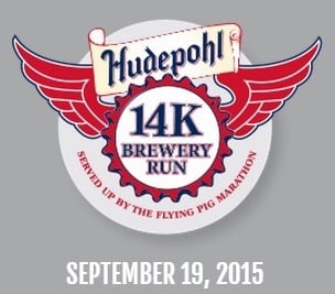 Hudepohl 14K/7K Brewery Run Logo