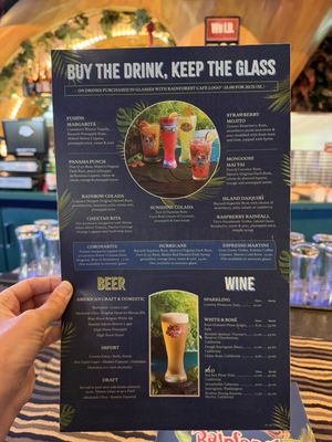 Menu photo 1 Rainforest Cafe Ontario, CA Menu photo 1 Rainforest Cafe Ontario, CA