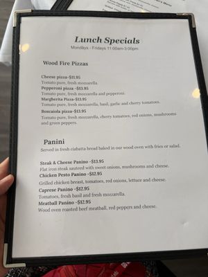 Menu photo 4 La Speranza  Restaurant Rockville, MD