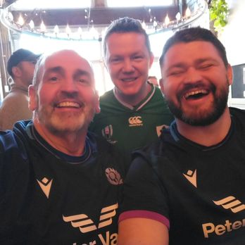 The Wolfhound Bar and Kitchen - Rugby  early morning! Great crac - Bars Near Me - Chicago, Illinois
