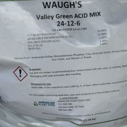 Waugh's Nursery Center - Valley green acid mix