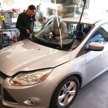 Windshield Express - Flipping it out. Its a lot of glass there. - Auto Glass Services Near Me - Covina, California