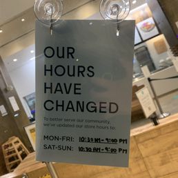 The hours on their door aren't even their real hours. I went there at 7:14pm and the doors were locked.
