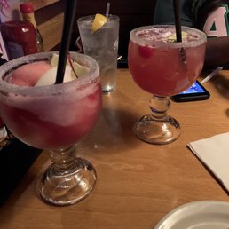 Sangria margarita and raspberry margarita Sangria margarita and raspberry margarita