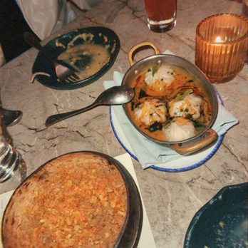 Si! Mon - Shrimp dumplings and coconut rice - Latin American Near Me - Los Angeles, California Si! Mon - Shrimp dumplings and coconut rice - Latin American Near Me - Los Angeles, California