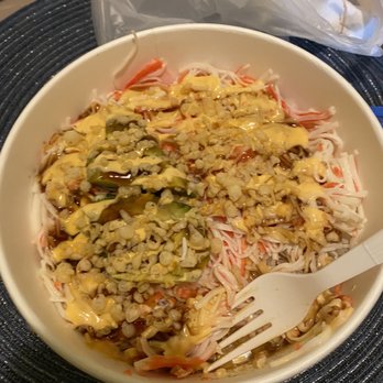 Q Tea Tapas - 6. Avocado Crab Meat Poke Bowl - Bubble Tea Near Me - Fort Lee, New Jersey Q Tea Tapas - 6. Avocado Crab Meat Poke Bowl - Bubble Tea Near Me - Fort Lee, New Jersey