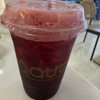 Qatra Specialty Coffee - Hibiscus Refresher - Coffee & Tea Near Me - Clemmons, North Carolina