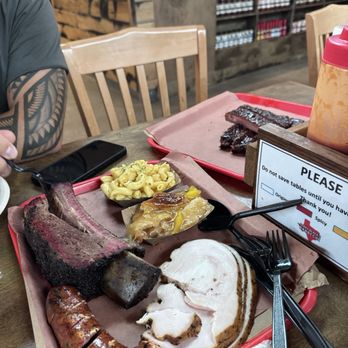 Terry Black's Barbecue - Jalapeño Cheddar sausage, Turkey, Beef rib, Mac & Cheese, Peach Cobbler, Pork Ribs. - Barbeque Near Me - Fort Worth, Texas Terry Black's Barbecue - Jalapeño Cheddar sausage, Turkey, Beef rib, Mac & Cheese, Peach Cobbler, Pork Ribs. - Barbeque Near Me - Fort Worth, Texas