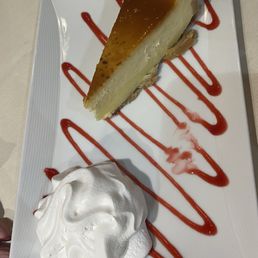 Crème Brûlée cheesecake. Crème Brûlée cheesecake.