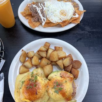 Scramblers Cafe - Island Chilaquiles Kalua Pork Benedict - Breakfast & Brunch Near Me - Norco, California Scramblers Cafe - Island Chilaquiles Kalua Pork Benedict - Breakfast & Brunch Near Me - Norco, California