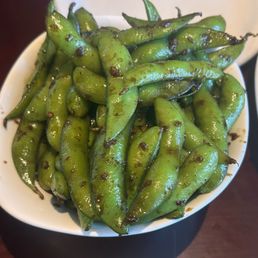 Garlic Edamame