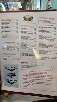 Menu photo 4 Bronxville Diner Bronxville, NY