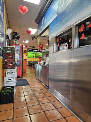 Photo of Carnitas Sahuayo Restaurant - Santa Ana, CA, US. the inside of the restaurant