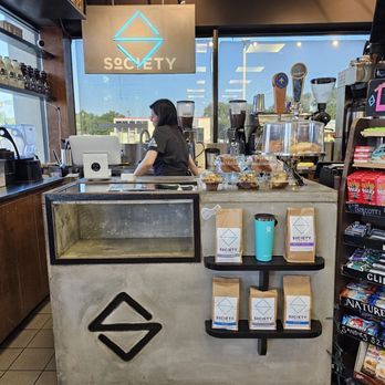Society Coffee - Euless - Cashier area - Coffee & Tea Near Me - Euless, Texas