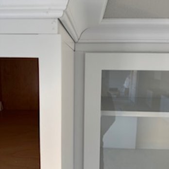 Desert Design Carpet One Floor & Home - Crown molding weird inserts, unaligned and the crown molding was still not flush to the ceiling. - Carpeting Near Me - Elko, Nevada