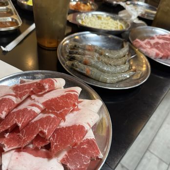 GG Korean BBQ - Beef belly, shrimp, ribeye - Korean Near Me - Pine Hills, Florida