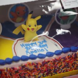 Baskin Robbins - So cute! Pokemon birthday cake