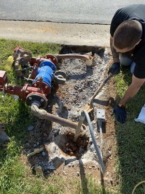 Drip Doctors Plumbing & Excavation Logo