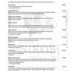 Nikosi - Page 1 of our regular winter menu