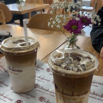 Qahwah House - Vanilla and caramel iced latte - Coffee & Tea Near Me - Grand Rapids, Michigan Qahwah House - Vanilla and caramel iced latte - Coffee & Tea Near Me - Grand Rapids, Michigan